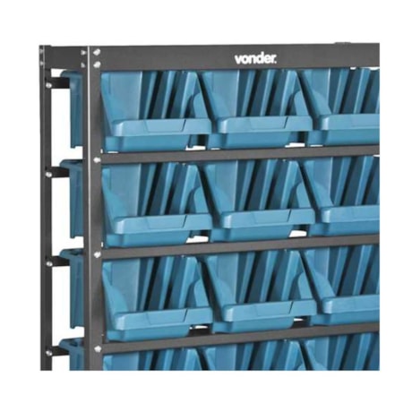 Estante Metálica com Gaveteiros 21/7 Azul 6127021711 VONDER-7f3a5fb2-4664-4ba5-9736-0a84722e11a1