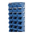 Estante Porta Componentes 21 Caixas Azul NE21/7A NOCRAM