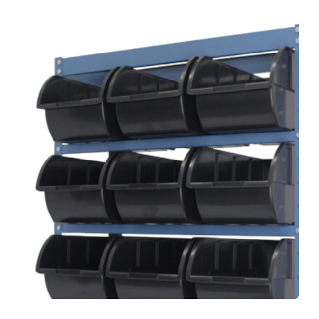 Estante Porta Componentes 9 Caixas NE9/7P NOCRAM-e494f997-a00a-435b-bc0a-c9abe6f4b45d