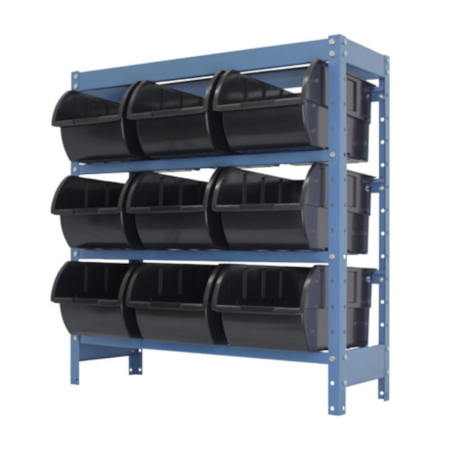 Estante Porta Componentes 9 Caixas NE9/7P NOCRAM-ffb1905d-d156-44dc-9362-0e948506e443