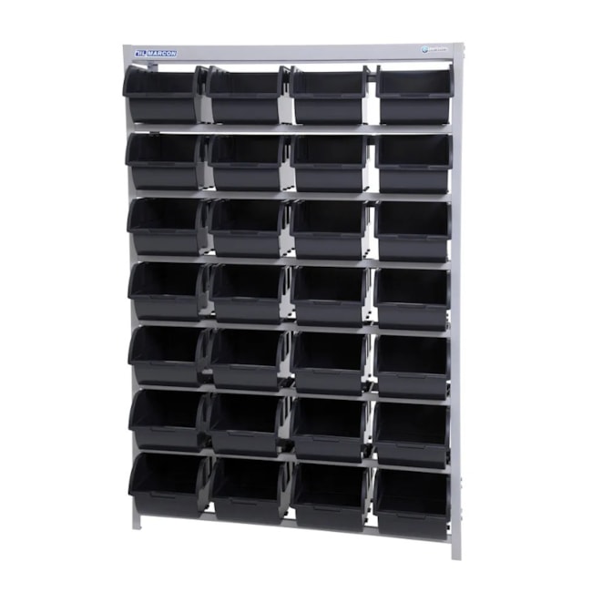 Estante Porta-Componentes com 28 Caixas EF28/7P MARCON-466ce299-eb5f-473b-8147-6974f04309a3
