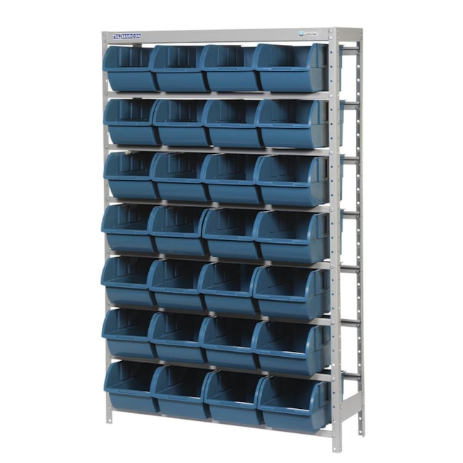 Estante Porta Componentes com 28 Caixas Número 7 EM28/7A MARCON-0026d9c9-5822-444f-b216-5205b3576608