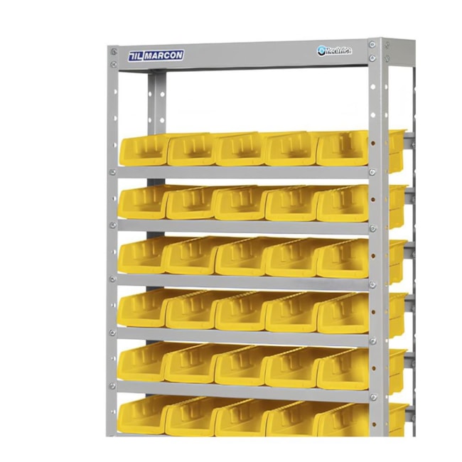 Estante Porta Componentes com 60 Caixas Número 3 EF60/3AM MARCON-2f07894c-07d1-44fd-b64f-fa4306cfd214