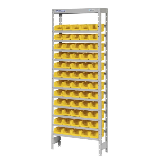Estante Porta Componentes com 60 Caixas Número 3 EF60/3AM MARCON-8195de80-fd99-4b01-aa99-65074e9e8fc0