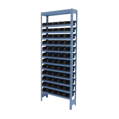 Estante Porta Componentes com 60 Caixas Preto NE60/3P NOCRAM-7c87af4a-8a53-483a-974f-a4f3aacd5951