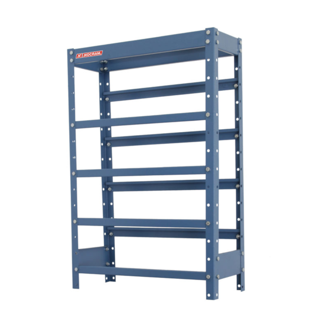 Estante Porta componentes para 12 Caixas NE12/5 NOCRAM-6fe9ee0a-2959-4ec0-bb3b-c9473fcd2a74