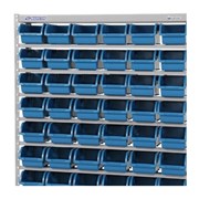 Estante Porta Componetes com 54 Caixas Azul Numero 5 EP54/5A MARCON