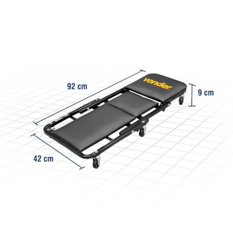 Esteira para Mecânico Dobrável 90x420x920mm 3579210000 VONDER-5ce04e0c-448e-495c-9a5b-628b7cda6f34