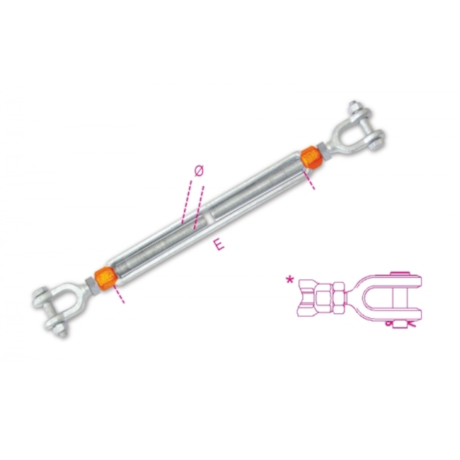 Esticador Cabo Aço 1