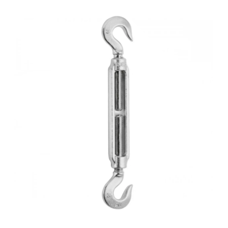 Esticador Cabo Aço M10 Gancho x Gancho Zincado 8007Z ROBUR-57207648-e693-4750-9683-067c02714690