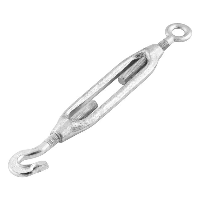 Esticador Gancho X Olhal para Cabo de Aço 3/8
