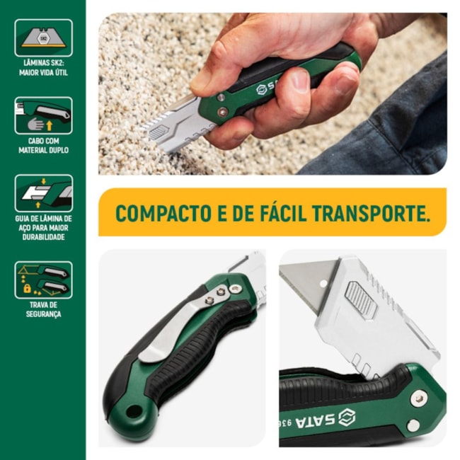 Estilete 18mm Trapezoidal Dobrável ST93647 SATA-aaddccbf-279d-4cdd-a562-dcfc64575cd9