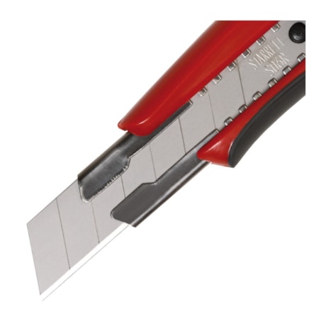 Estilete de Plástico Exact com Guia para Lâmina de Metal 18mm KUX030-S STARRETT