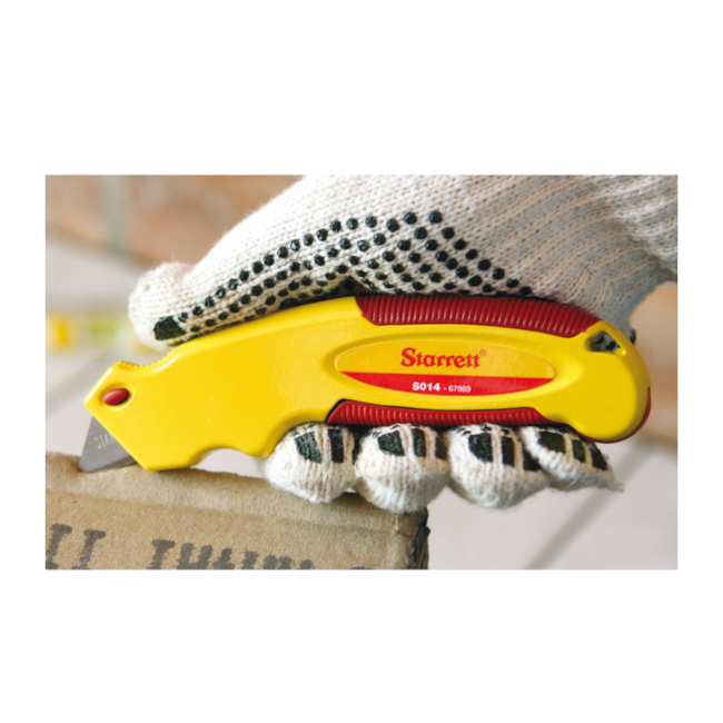 Estilete de Plástico Exact Plus Retrátil com Lâmina Trapezoidal 18mm S014 STARRETT-030e187d-97e5-4293-b0c5-862df48436b4