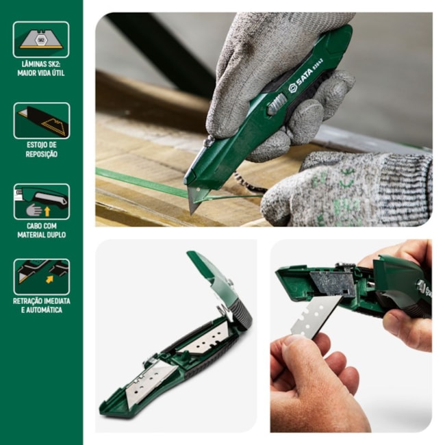 Estilete de Segurança Auto Retrátil Trapezoidal ST93642 SATA-b3e135b6-f6c7-482a-bc47-d7c253a8acb3