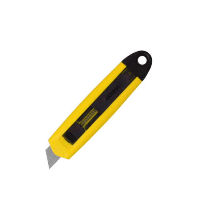 Estilete de Segurança Retrátil 18mm Trapezoidal Ambidestro RP12 NORMA-553586d6-b539-4972-a9f7-769a8c4bce8c