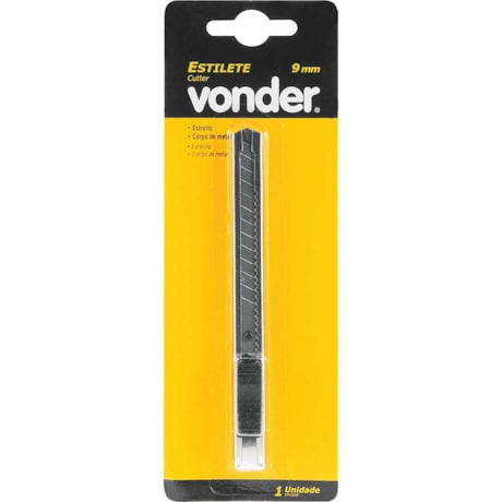 Estilete Estreito de Metal 9mm 3599109001 VONDER-5db6a7bc-c452-42b6-b00d-ccb8e546509d