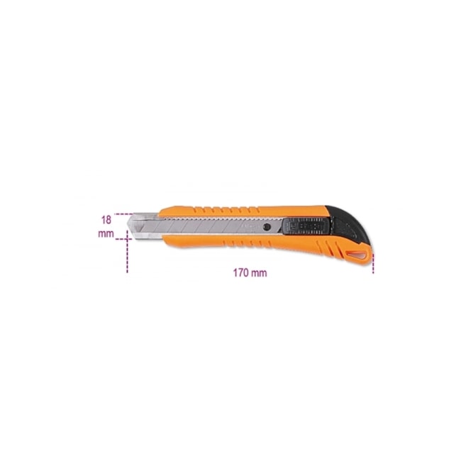 Estilete Retrátil 18mm Plástico 1771 BETA-cef308b3-9f89-42e8-abd4-4d7f3bd555b4