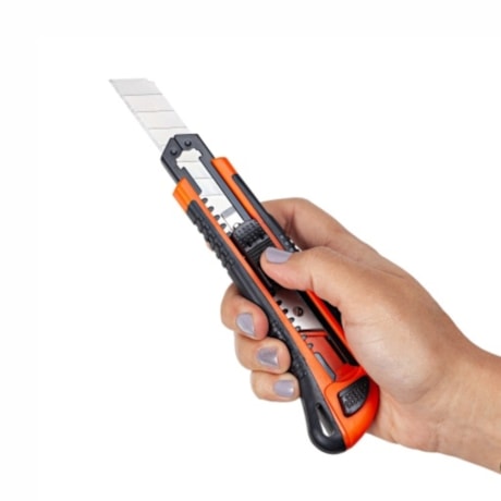 Estilete Retrátil 18mm Plástico Emborrachado com 5 Lâminas S93201018 ROBUST-8f31ddb1-e1d8-433b-ae5a-8fcecaf66994