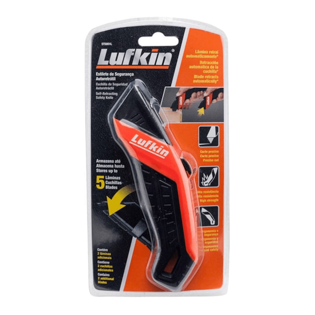 Estilete Trapezoidal Retrátil com Lâmina 18mm ETS001L LUFKIN-2ce89840-ac54-41a0-84c0-c4fadf75969b