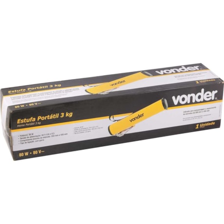 Estufa Eletrodo Portátil 3Kg 7299003000 VONDER-0edaaa2c-ec23-409a-b47f-89c6e528ea08