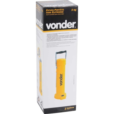 Estufa para Eletrodo Portátil 5Kg 7299005000 VONDER-8498a5c7-c463-4160-9c5b-cf3fd0733837