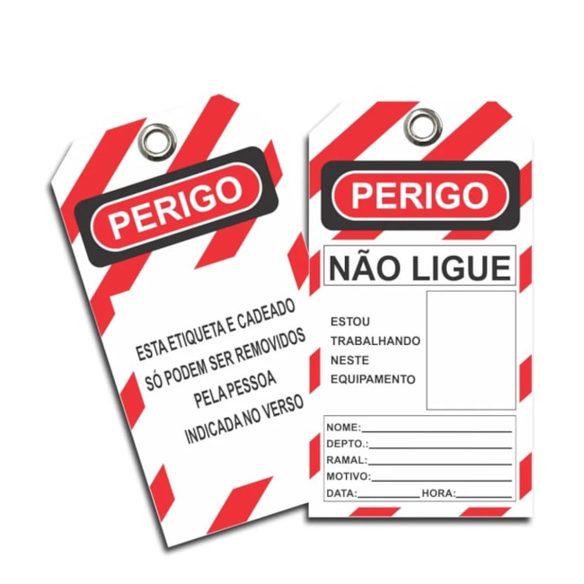 Etiqueta de Bloqueio Flexível 