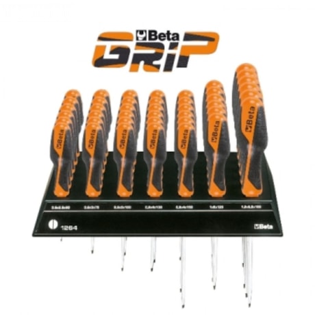 Expositor de Parede para Chave de Fenda e Phillips com 50 Peças 1263/E50 BETA-7635b6c4-adf3-48e7-a09e-c10424029fad