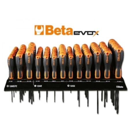 Expositor de Parede para Chave Fenda e Phillips com 82 Peças Evox 1203E/E5P BETA-e43d182c-fd85-4cbd-ac08-dad9bd35567c