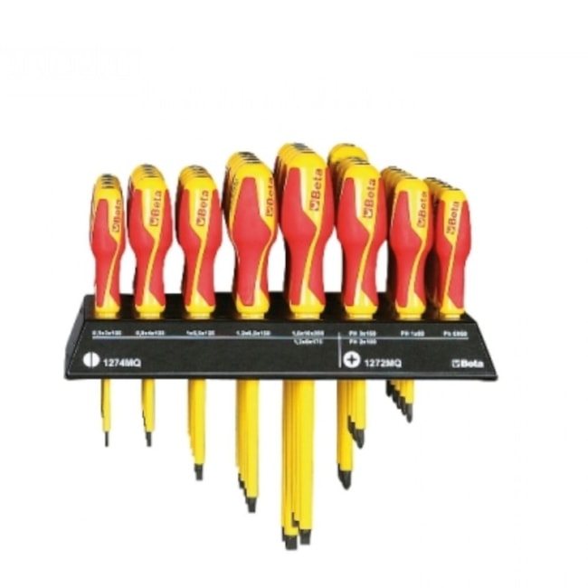 Expositor de Parede para Chave Fenda/Phillips Isolada 1000V com 40 Peças 1273MQ/E1 BETA-e35c5681-d9da-4745-bfcd-457e1ffc6ce2