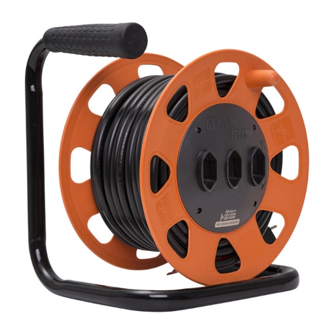 Extensão Carretel Elétrica PP 2x2.5mm² 30m 20A 1545 MAXI PRO DANEVA-a8e5e7e5-beec-49ee-bbf6-e61a1885ccb8