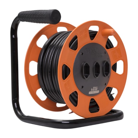 Extensão Carretel Elétrica PP 2x2.5mm² 30m 20A 1545 MAXI PRO DANEVA-ac2cac37-847e-4851-ae3f-7ed8b2f7401d