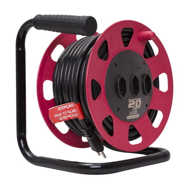 Extensão Carretel Elétrica PP 3x2.5mm² 20m 20A 1546 MAXI PRO DANEVA-3c2f7cff-e795-4852-a691-50c897204111