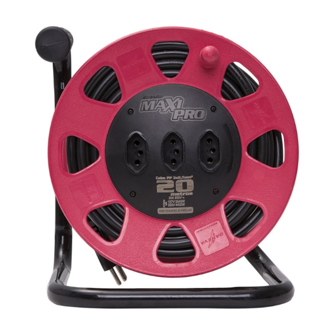 Extensão Carretel Elétrica PP 3x2.5mm² 20m 20A 1546 MAXI PRO DANEVA-1c7d4b9c-139d-49bf-9a74-e55aaacc38d2