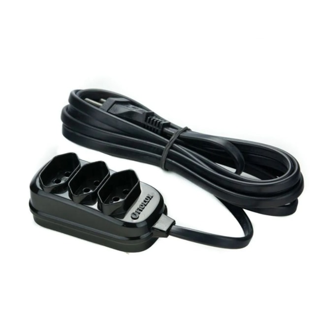 Extensão Elétrica 2P+T 10A 10 metros Preta 26300110111 FIOLUX-230557ef-e46f-44f3-970f-6821ae0939c3