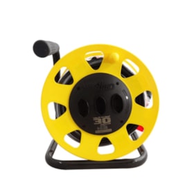 Extensão Elétrica Carretel PP 2 x 1,5mm x 30m 10A DN1542 DANEVA