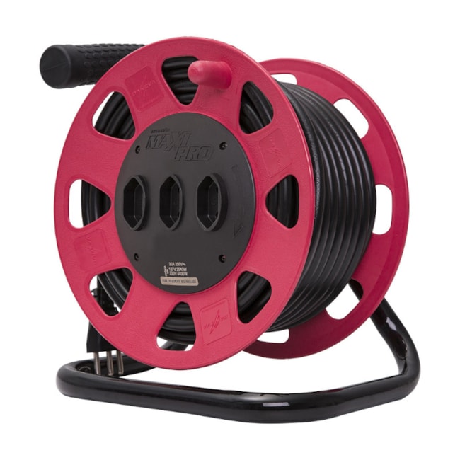 Extensão Elétrica Carretel PP 3x2.5mm² 30m 20A 1547 MAXI PRO DANEVA-692b2a80-b85d-4db1-bf78-85ce70ac6f94