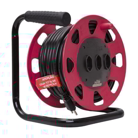 Extensão Elétrica Carretel PP 3x2.5mm² 30m 20A 1547 MAXI PRO DANEVA-b0936ea5-6b42-4d0d-92e4-567a7173cab4