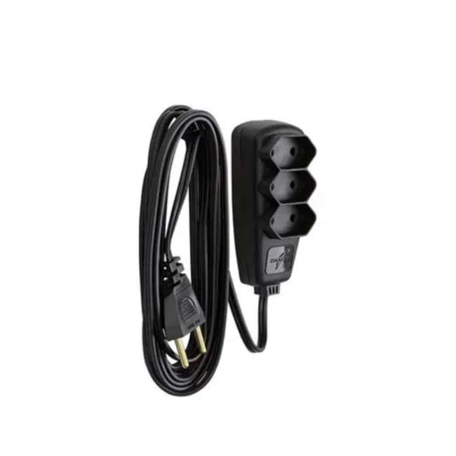 Extensão Elétrica Múltipla PL 2 x 0,75 x 10mt 3TOM 2P 10A Preto DN1657 DANEVA-50b2e5ef-bcf8-41f7-9e94-b983f69d96fe