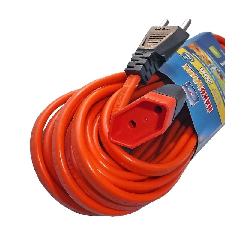 Extensão Elétrica PP 2x2.5mm 20m 20Ah 1346 HARD WORK DANEVA