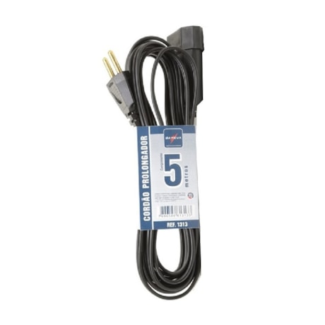 Extensão Elétrica Prolongador PL 2x0,75mm² 5m 10A 1313 DANEVA-56f54619-58e4-4c8a-b8cc-f1d42142eb4a