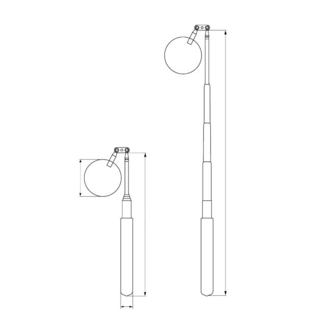 Extensão Telescópica com Espelho Articulado 360° 44099/150 TRAMONTINA PRO-12f0e753-3688-41a2-9b9f-f2690dd9454b