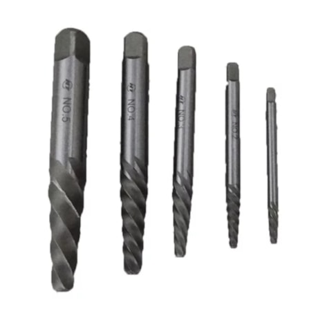Extrator de Parafuso para Ferramentas 5 Peças 41017 HTOM -d1609595-1162-4a1d-8122-b7818c3572c7