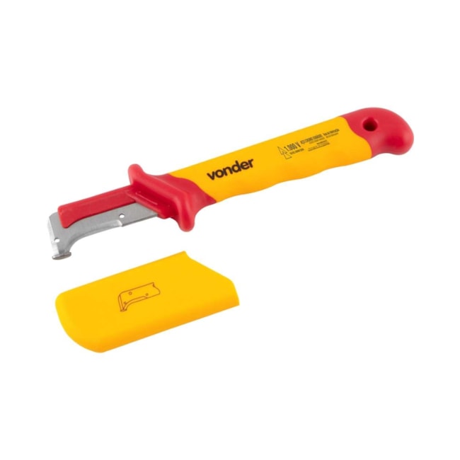 Faca Curva para Desencapar Cabos 7