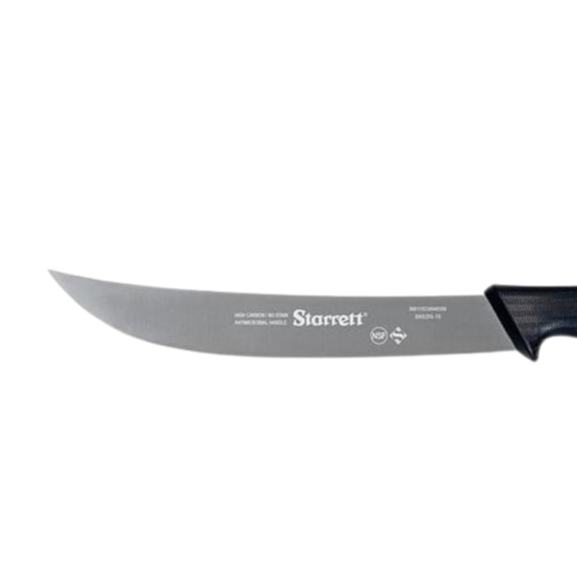 Faca para Carne de Refile Aéreo com Lâmina Curvada Larga 25cm (10