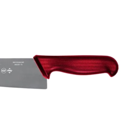 Faca para Carne de Refile Mesa com Lâmina Triangular Larga 25cm (10