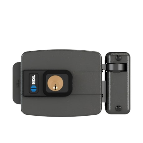 Fechadura Elétrica de Sobrepor Reversível Cinza C-90 HDL-e83ace91-8977-4438-8661-1f05e6389b7f