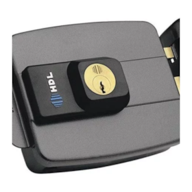 Fechadura Elétrica Dupla Cinza C-90 HDL