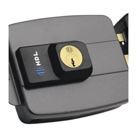 Fechadura Elétrica Dupla Cinza C-90 HDL-ee9d8c12-74fa-4f7f-b378-7a601883c5a6