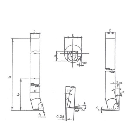 Ferramenta para Tornear Furo Passante 1212 Direito Aço ISO 8 1212 DP30 SOUZA FER-3f62cef2-c3af-406a-bb77-e0d8a14b17a1